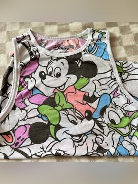 Disney Pink & Black Minnie Mouse Graphic Tee